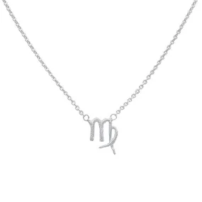 Virgo Silver Necklace
