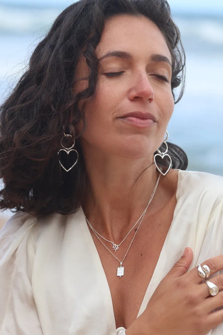 Virgo Silver Necklace