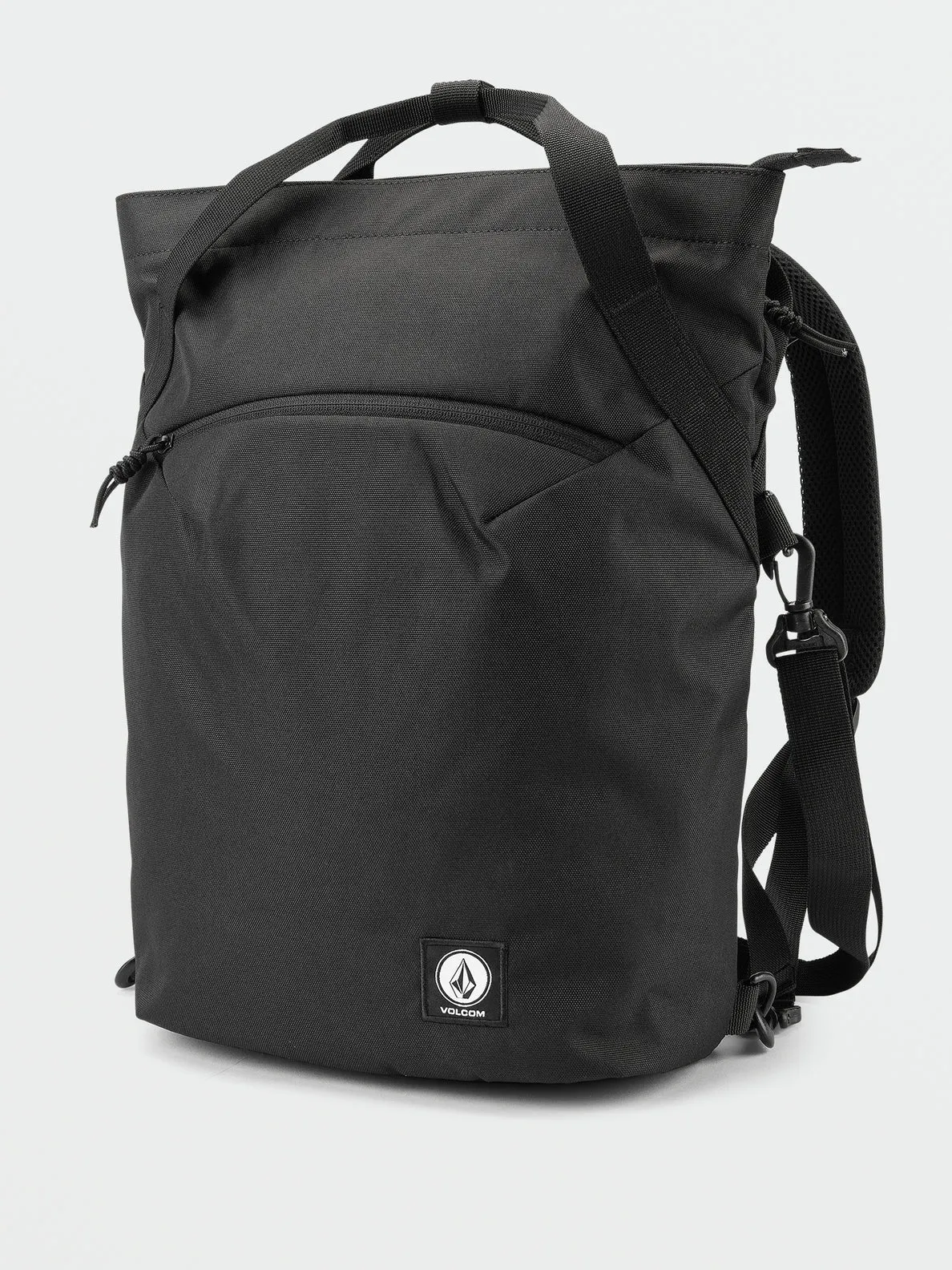 Volcom "Day Trip" Convertible Backpack - Black