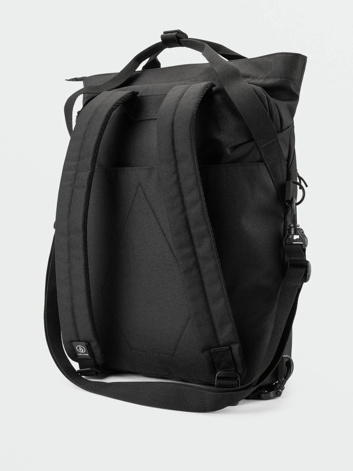Volcom "Day Trip" Convertible Backpack - Black
