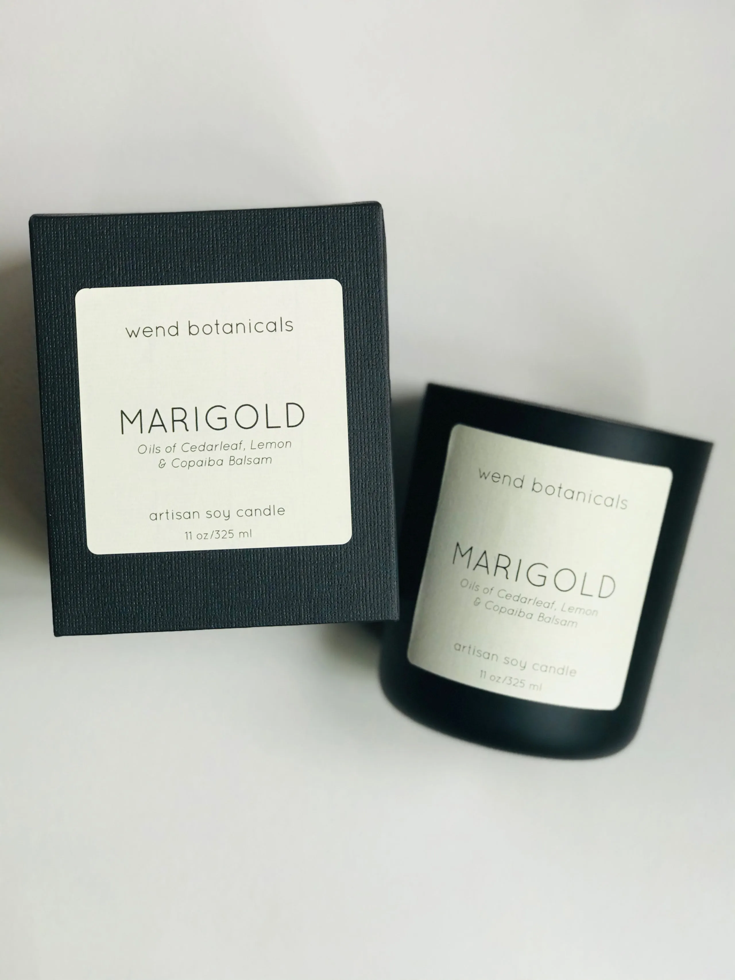 Wend Botanicals French Marigold Candle