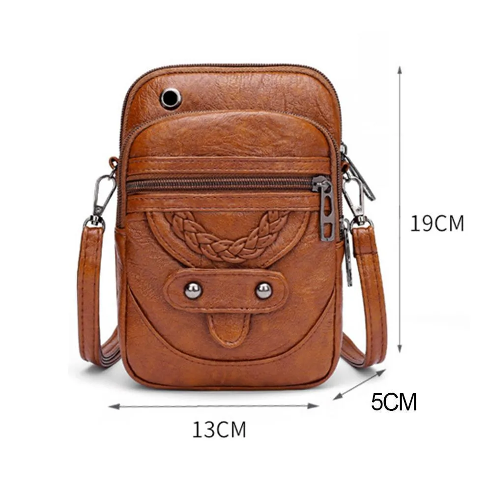 Women Leather Wallet Straps Shoulder Bag Large Mobile Tote With Card Phone Arrival Pockets Bag Holder